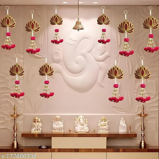 Lotus Tassel Wall Hanging (Pack of 10)